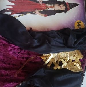 Kids witch Halloween dress up costume size small 4